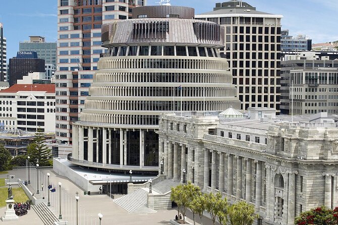 1/2 Day Guided Wellington Tour incl. Cable Car (Vans not buses) - Lyall Bay and the Wahine Memorial show Wellington’s coast