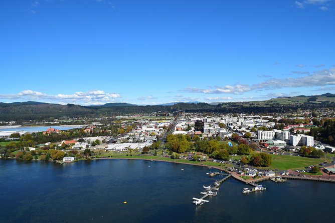 15-Minute Crater Lakes Flight by Floatplane from Rotorua - Lake Okataina and Lake Okaraka from above