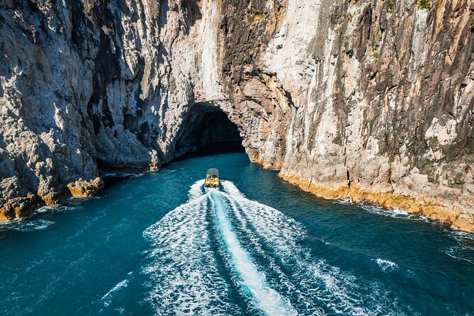 2 Hour Cathedral Cove and Volcanic Coast Cruise with Shade Canopy - Lonely Bay and Shakespeare Reserve