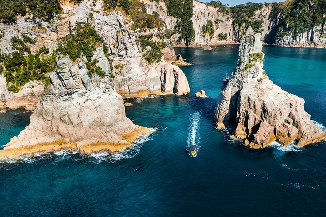 2 Hour Cathedral Cove and Volcanic Coast Cruise with Shade Canopy - Hot Water Beach and Orua Sea Cave