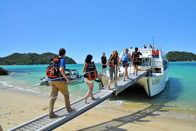 Abel Tasman Vista Cruise - Choosing a beach stop and Coast Track walk