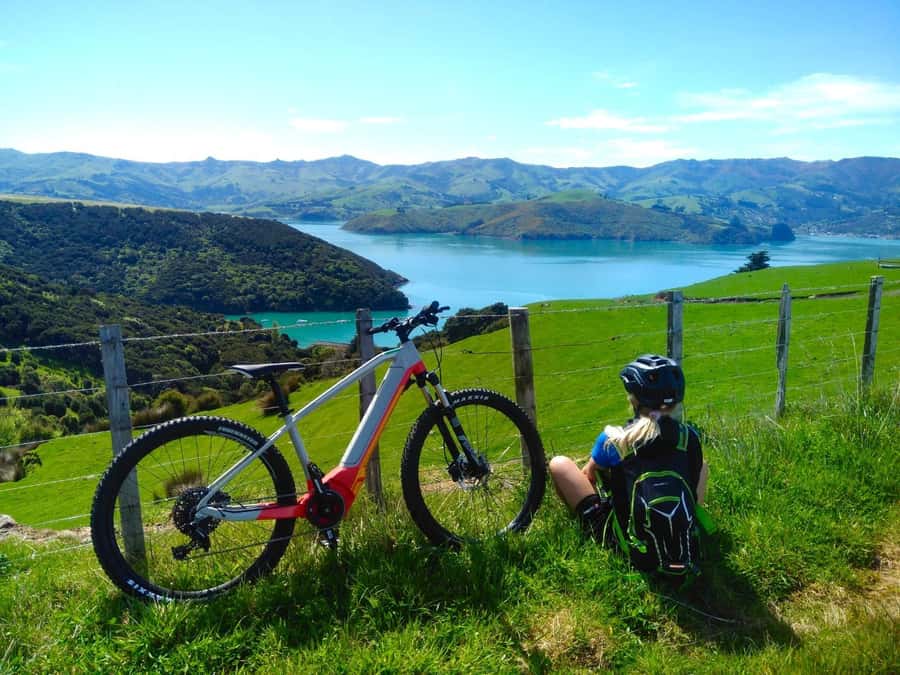 Akaroa Explorer: Guided Electric Mountain Bike Tour - The historic lighthouse and cultural places
