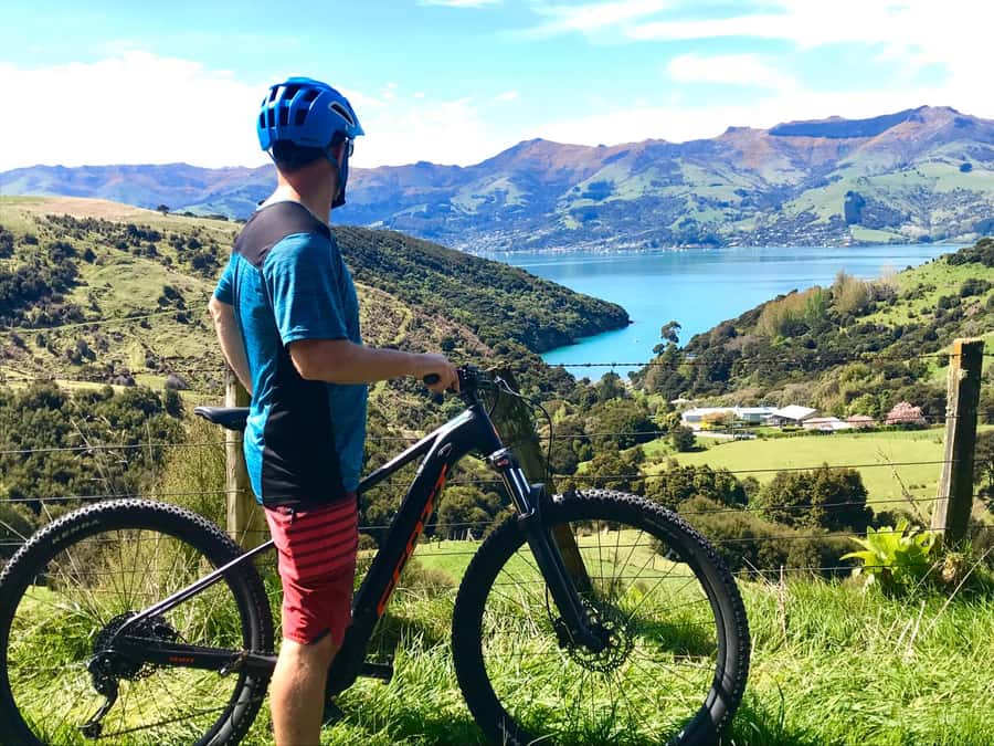 Akaroa: Guided Electric Mountain Bike Tour-Lava Loop - What to bring and how to prepare