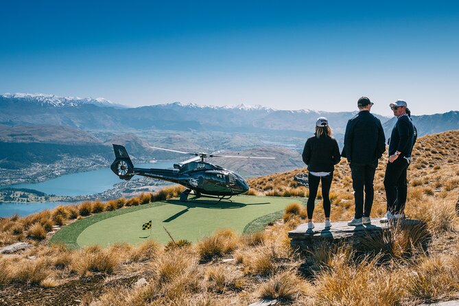 Altitude Golf by Helicopter from Queenstown - Who will enjoy this more than a normal round?