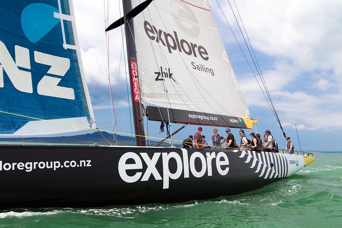 America's Cup Sailing on Auckland's Waitemata Harbour - From Quay Street to Waitemata Harbour