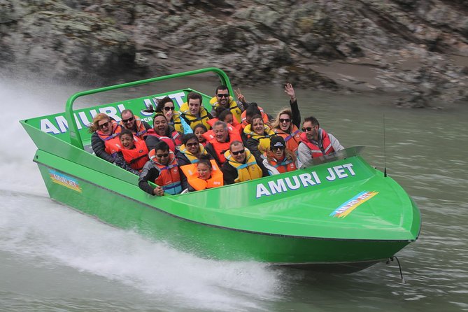 Amuri Adventure Jet Boating in Hanmer Springs - Canyon walls, braids and shallow-water skims