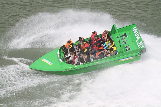 Amuri Adventure Jet Boating in Hanmer Springs - The Hamilton Spin and the main thrill factor