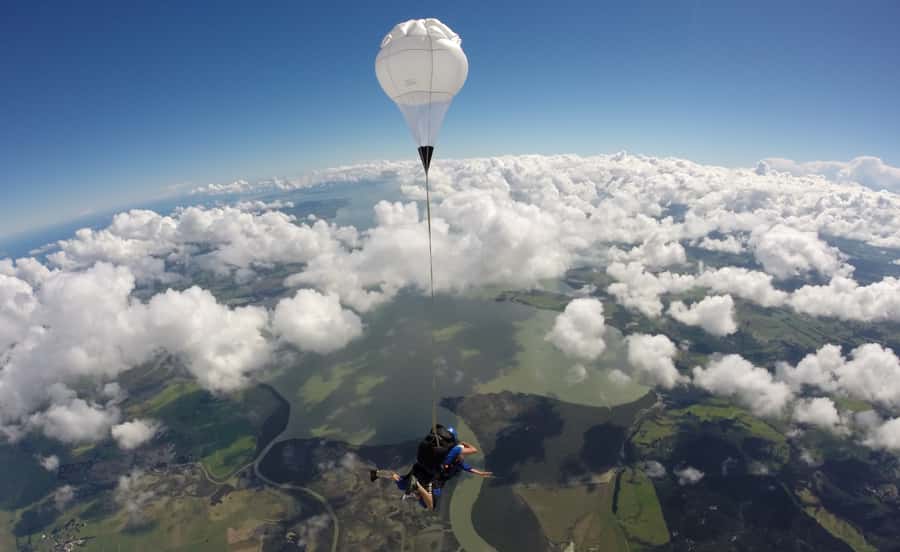 Auckland: 13000, 16000, or 18000-Foot Tandem Skydive - The scenic flight to 13,000, 16,000, or 18,000 feet