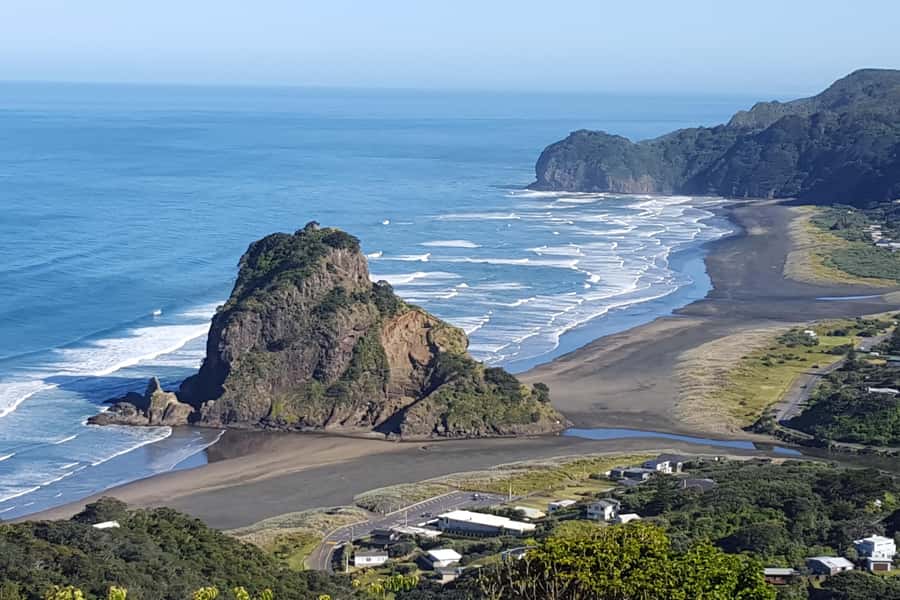 Auckland City, Beaches & Rainforest Premium Small Group Tour - Arataki Centre, where two coasts meet in the view