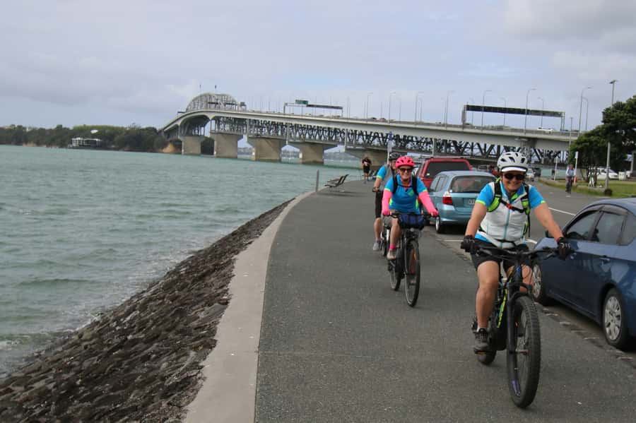 Auckland Half-Day Ebike Tour Excursion - The Avondale café stop and morning tea