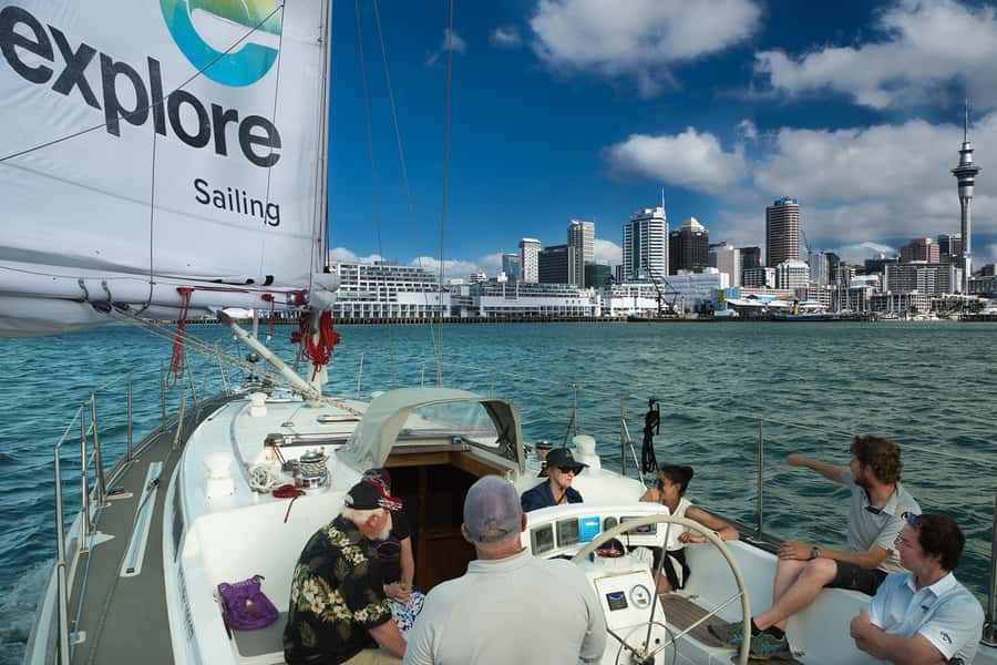 Auckland Harbour 1.5-Hour Sailing Cruise - Boarding at Viaduct Harbour