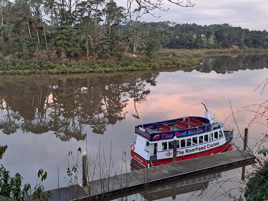 Auckland: Scenic Boat Cruise to the Riverhead Tavern - The quieter run toward Riverhead