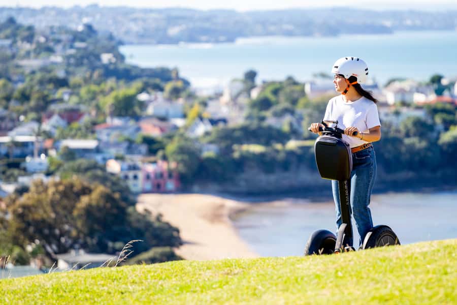 Auckland: Segway to North Head Volcano Summit - Why North Head works so well on a Segway