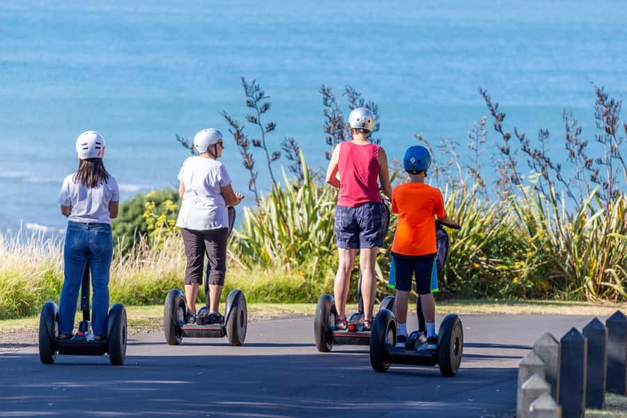 Auckland: Segway to North Head Volcano Summit - The summit of Maungauika and the Hauraki Gulf