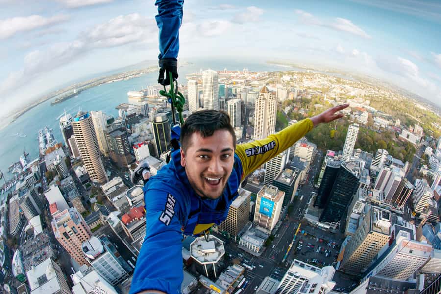 Auckland: SkyJump with Sky Tower Entry Ticket - Checking in beneath Auckland’s tallest landmark
