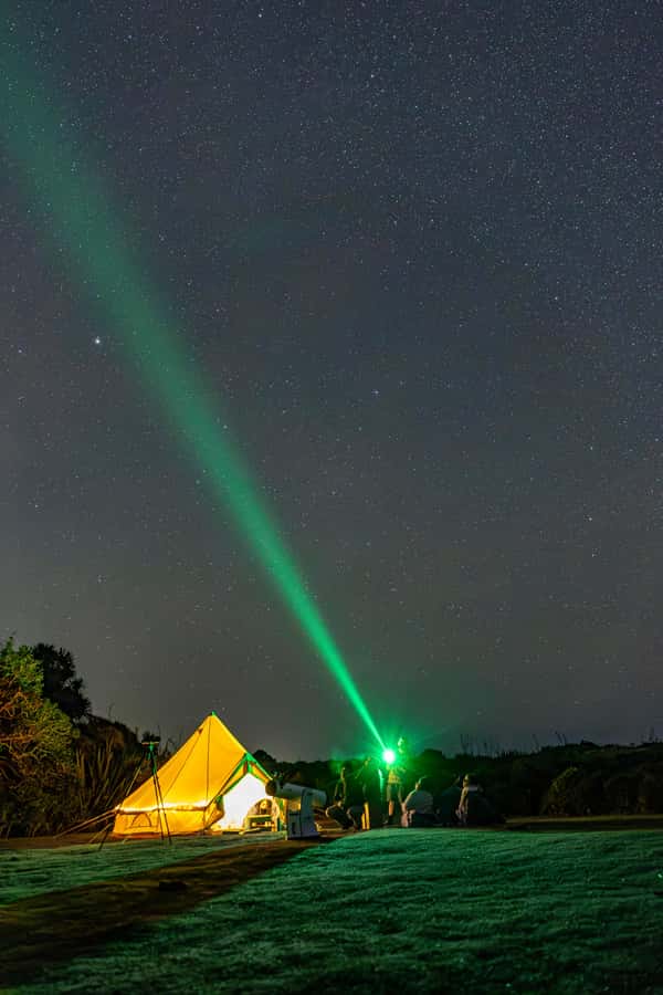 Auckland (Tawharanui): Wild Kiwi Bird Spotting Encounter - The second part: stars, planets, and Māori astronomy
