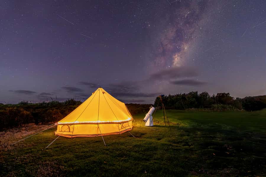Auckland (Tawharanui): Wild Kiwi Bird Spotting Encounter - The optional glamping night and practical costs