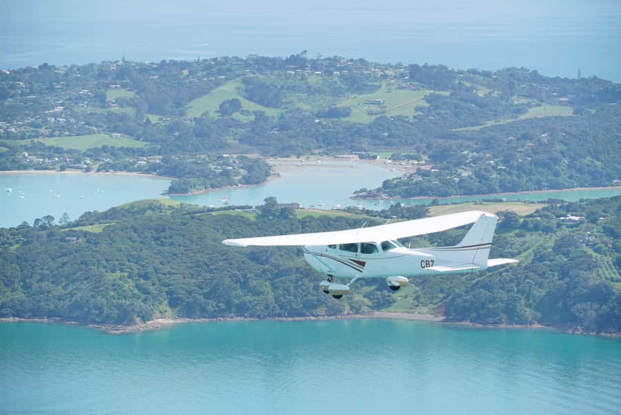 Auckland: Waiheke Island Wine and Food Tasting with Flights - Forty-five minutes above Auckland