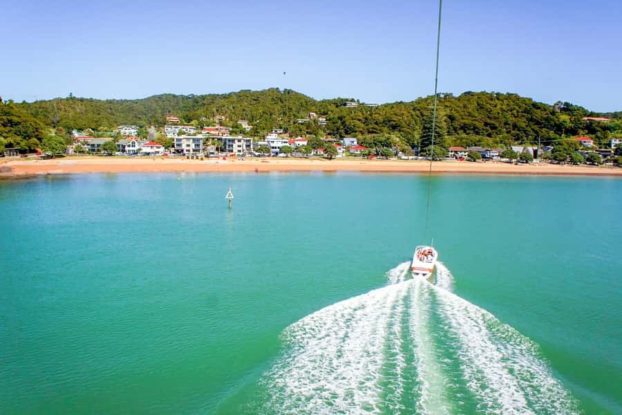 Bay of Islands: Parasail, Paihia and Russell - Optional Free Fall, Upside-Down Move, and Water Dip