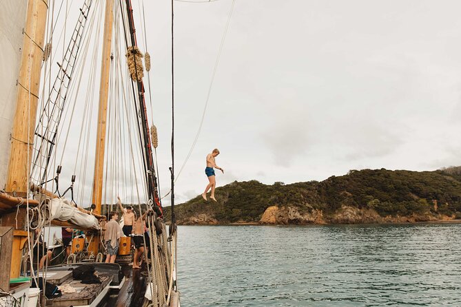 Bay of Islands Tall Ship Sailing on R. Tucker Thompson Including BBQ Lunch - The island stop breaks up the five-hour voyage
