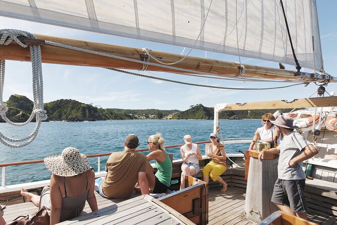 Bay of Islands Tall Ship Sailing on R. Tucker Thompson Including BBQ Lunch - Russell is the practical starting point