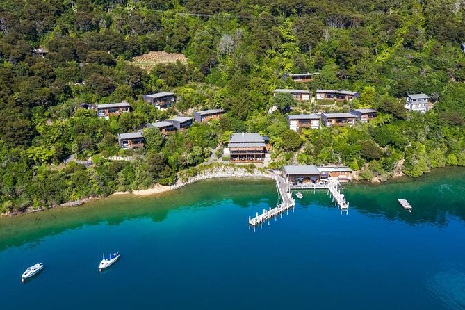 Bay of Many Coves, Marlborough Sounds- Heli-lunch from Wellington - Key points at a glance