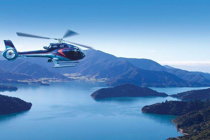 Bay of Many Coves, Marlborough Sounds- Heli-lunch from Wellington - Why this Wellington flight is more than a quick transfer