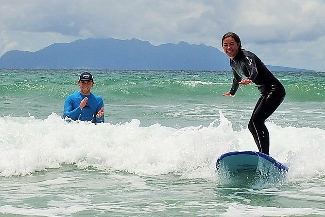 Beginner Surf Lesson at Te Arai Beach - Photos, videos, and the memory of your first wave