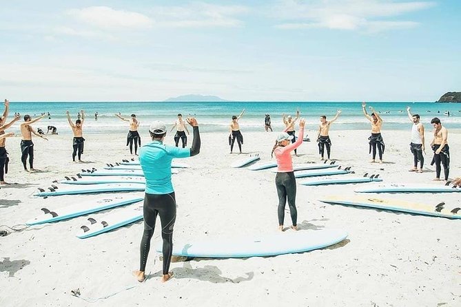 Beginner Surf Lesson at Te Arai Beach - Planning the Auckland day trip