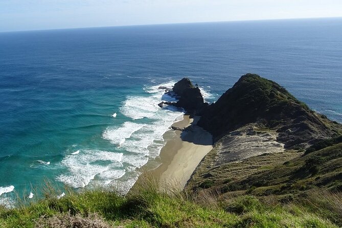 Cape Reinga Half-Day Tour Including Scenic Flight - Ninety Mile Beach from the air