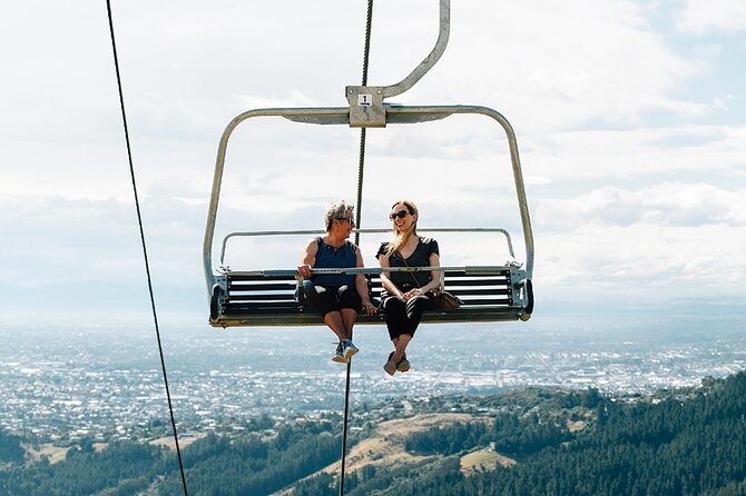 Chairlift Sightseeing Pass at the Christchurch Adventure Park - Reaching the lift and getting settled