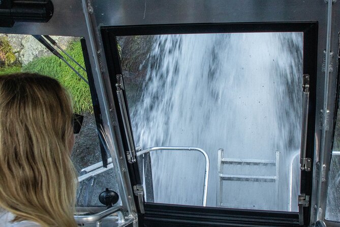 Chasing Waterfalls The Adventurer from Kinloch Marina - Clear water at Te Papa Bay