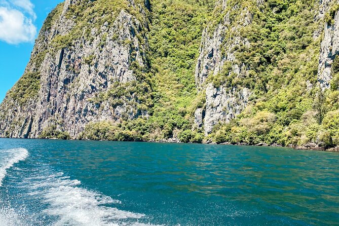 Chasing Waterfalls The Adventurer from Kinloch Marina - What Ian adds to the experience