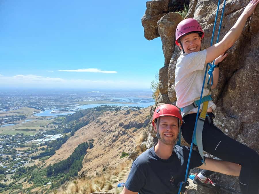 Christchurch: Full or Half-Day Rock Climbing Tour with Guide - Starting in Christchurch and heading for the hills