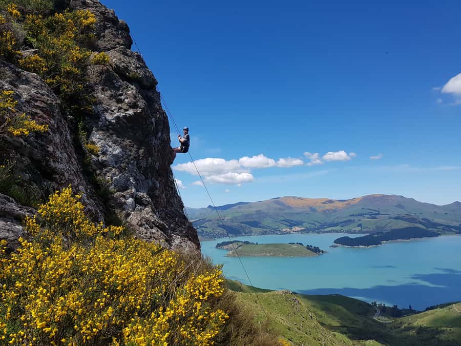 Christchurch: Full or Half-Day Rock Climbing Tour with Guide - The full-day picnic and second challenge