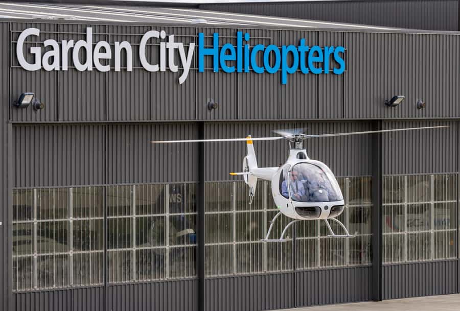 Christchurch: Helicopter Trial Flight - Take-off, hover, flight, and landing