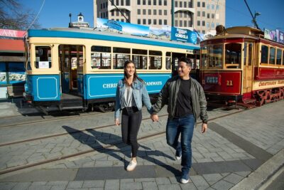 Christchurch Hop-On Hop-Off Tram