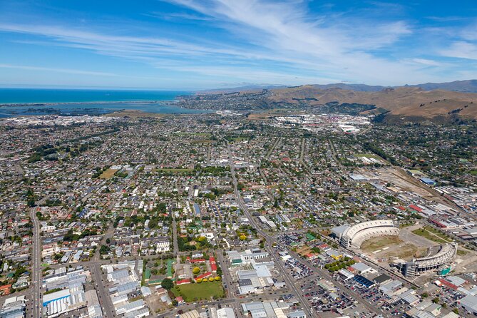 Christchurch Scenic Helicopter Tour - The red zone and the Ōtākaro Avon River Corridor
