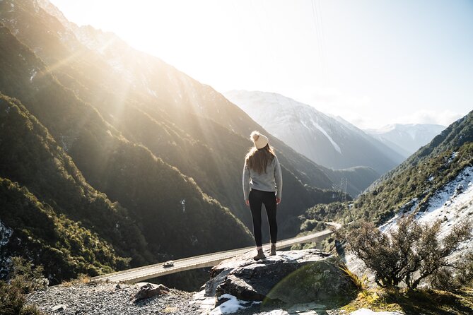 Christchurch to Franz Josef 1-Way Small Group Tour via Hokitika - Cobden Beach and the Tasman Sea