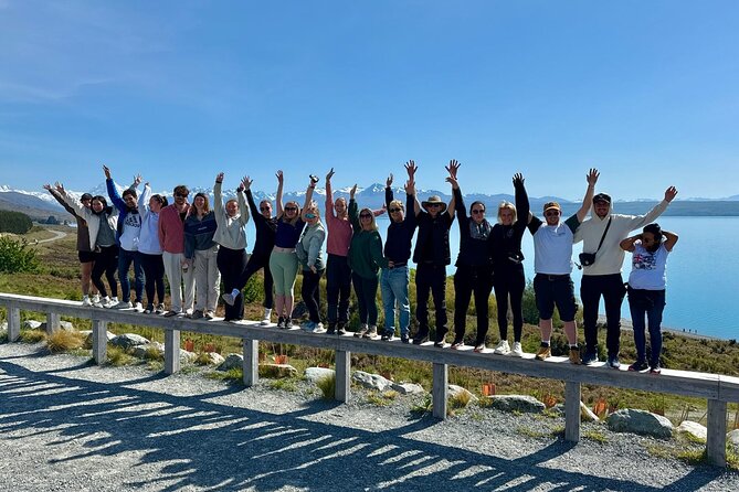 Christchurch to Mt Cook via Lake Tekapo One Way Small Group Tour - Lake Pukaki brings the boldest view