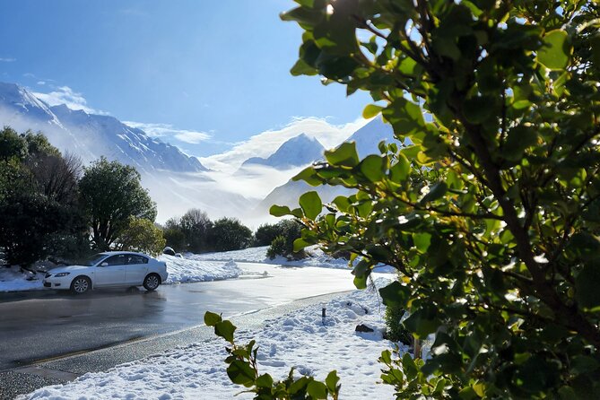Christchurch to Mt Cook via Tekapo (1 way) (Small Group) - Crossing the Canterbury Plains and Rakaia River