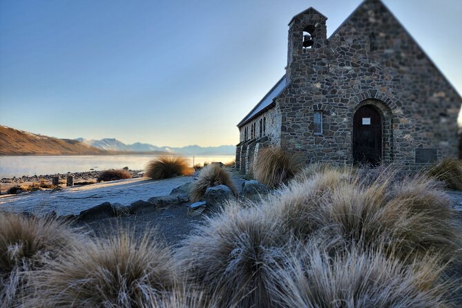 Christchurch to Mt Cook via Tekapo (1 way) (Small Group) - Lake Tekapo in 15 minutes