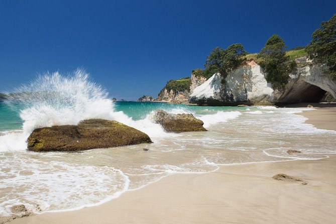 Coromandel Coastal Experience - Small Group Tour from Auckland - Walking into Cathedral Cove