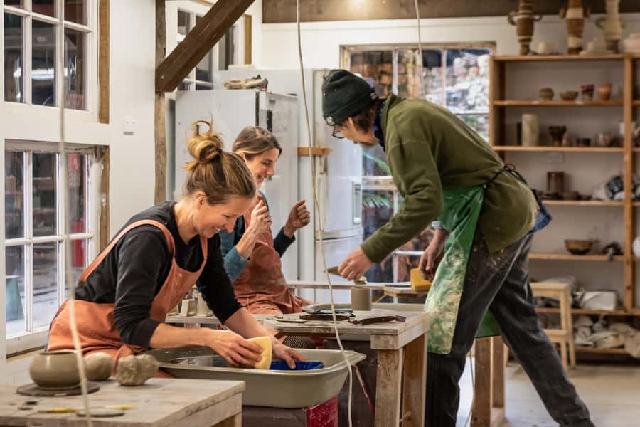 Coromandel: Wheel Throwing Pottery Class - A creative stop with a local purpose