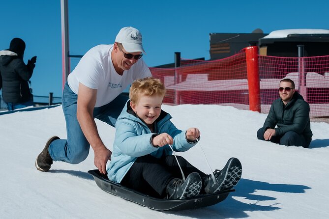 Coronet Peak Snow Play Experience from Queenstown - How the three departure times compare