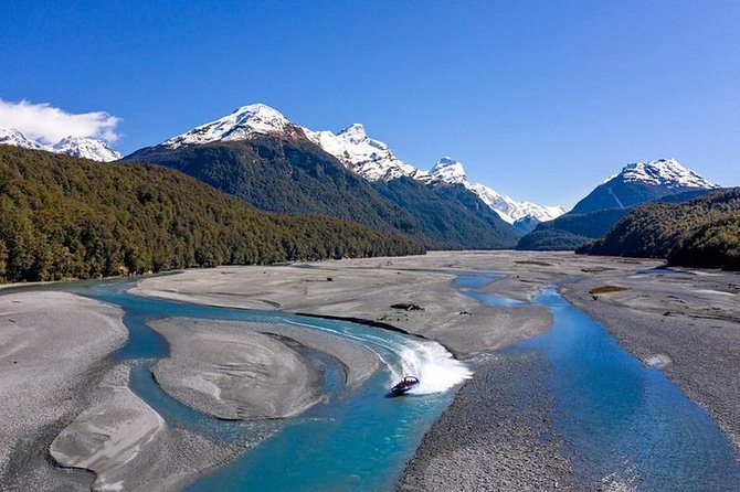 Dart River Jet Boat and Wilderness Experience - Queenstown to Glenorchy, 45 Kilometers of Mountain Views
