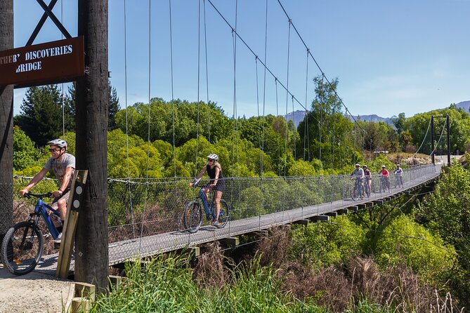 E-Bike Hire with Return Shuttle from Queenstown Accommodation - Riding the Arrow River Bridges Trail