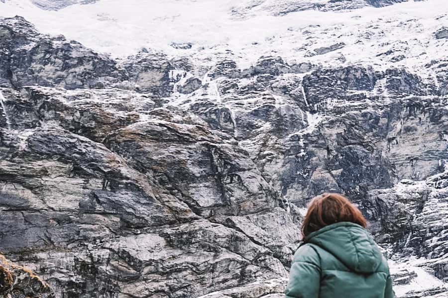 Earnslaw Burn Glacier & Waterfalls | 45 mins from Glenorchy - The route toward Mt Earnslaw