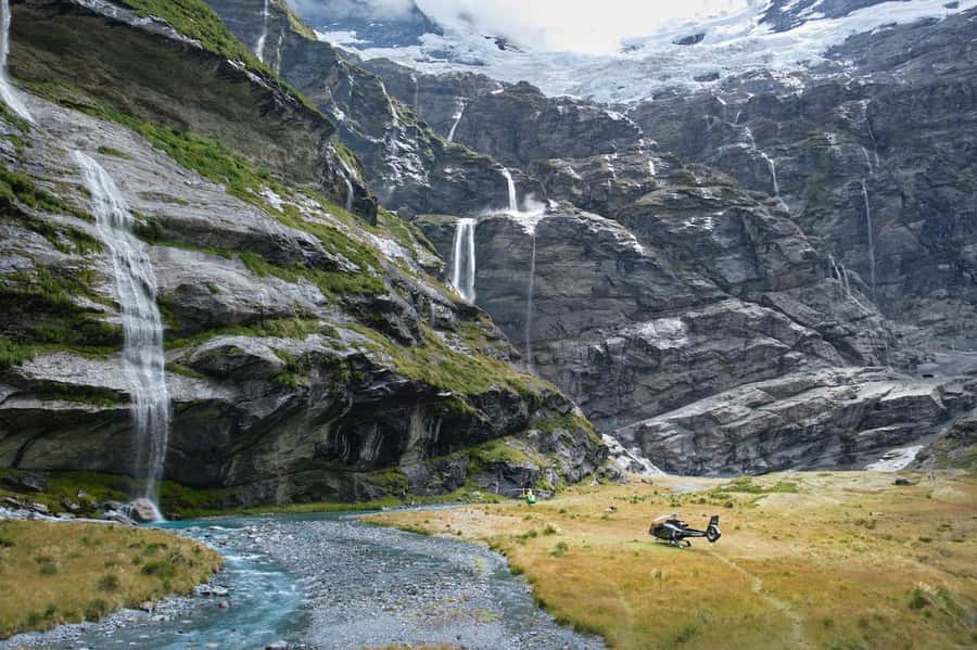 Earnslaw Burn Glacier & Waterfalls | 45 mins from Glenorchy - Weather, safety, and changing routes