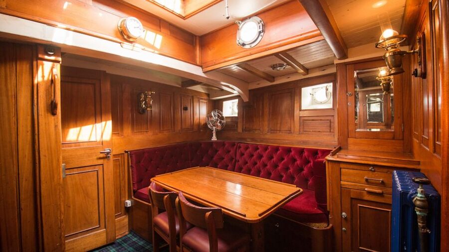 Evening Champagne Cruise on Historic 1935 Motor Yacht. - What makes this good value at $86